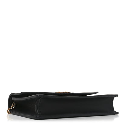 Versace Vitello Virtus Wallet on Chain Black 4 of 9