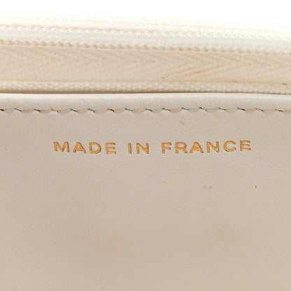 Chanel Caviar Quilted Wallet on Chain WOC White 7 of 12