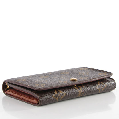 Louis Vuitton Monogram Porte-Monnaie Tresor Wallet 4 of 7