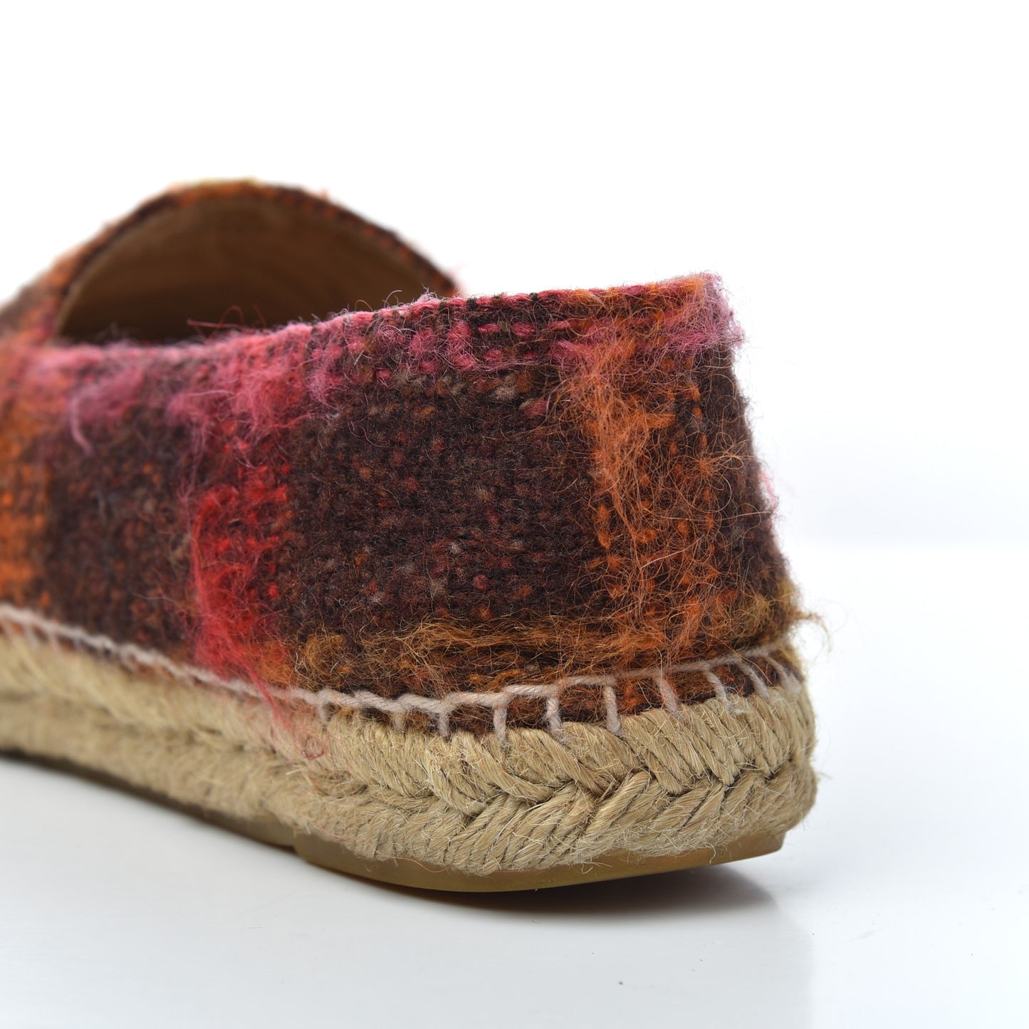 Tweed CC Espadrilles 41 Brown Pink
