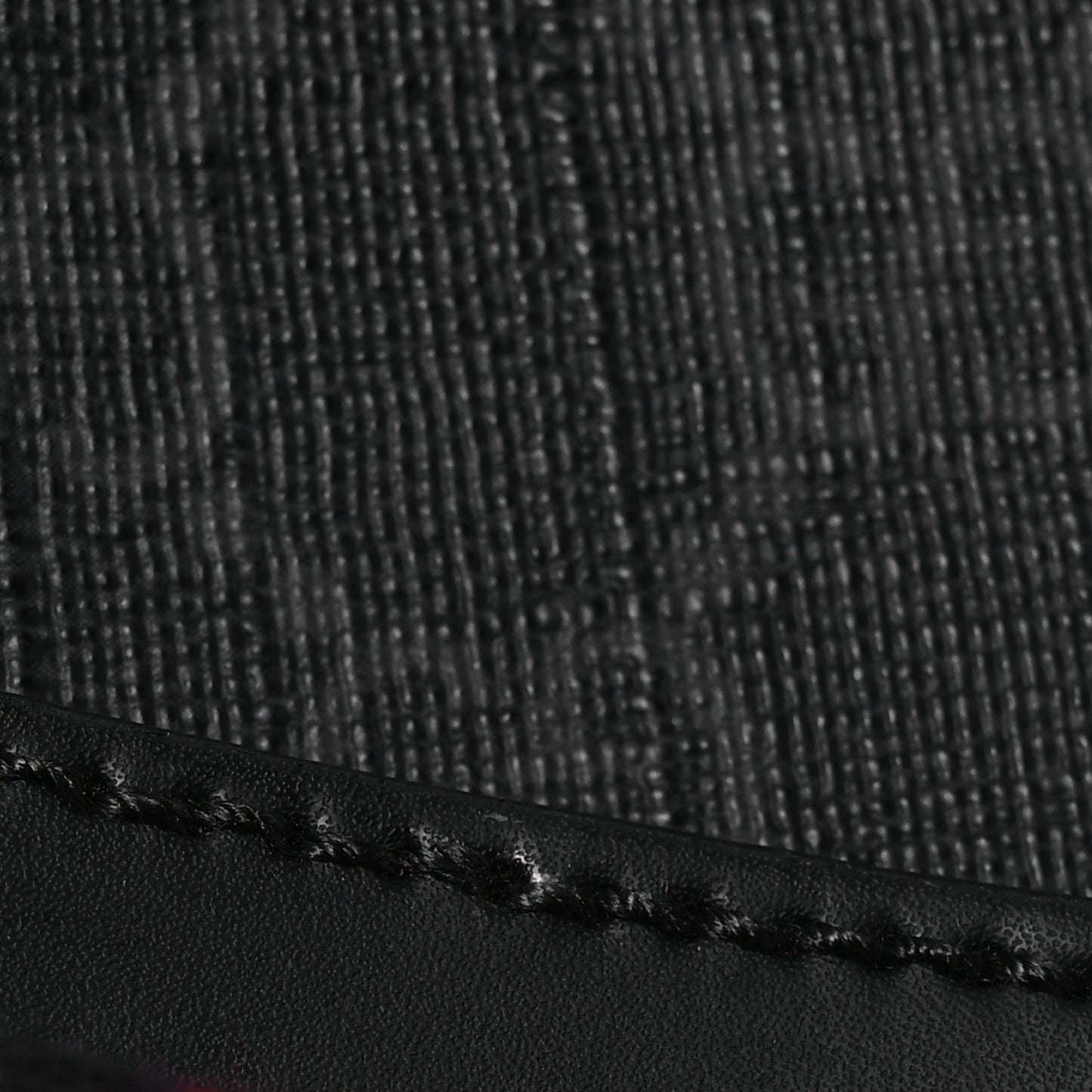 GG Supreme Monogram Web Small Flat Messenger Bag Black Grey