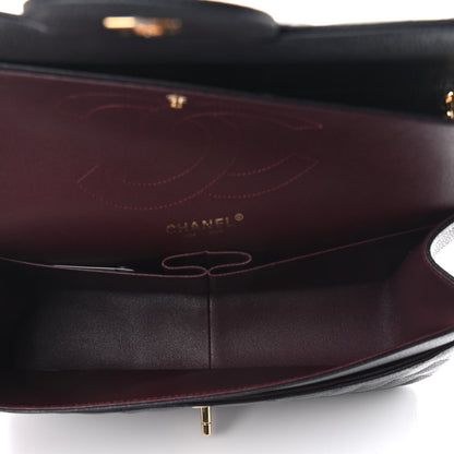 Chanel Caviar Quilted Jumbo Double Flap Black 5 of 9