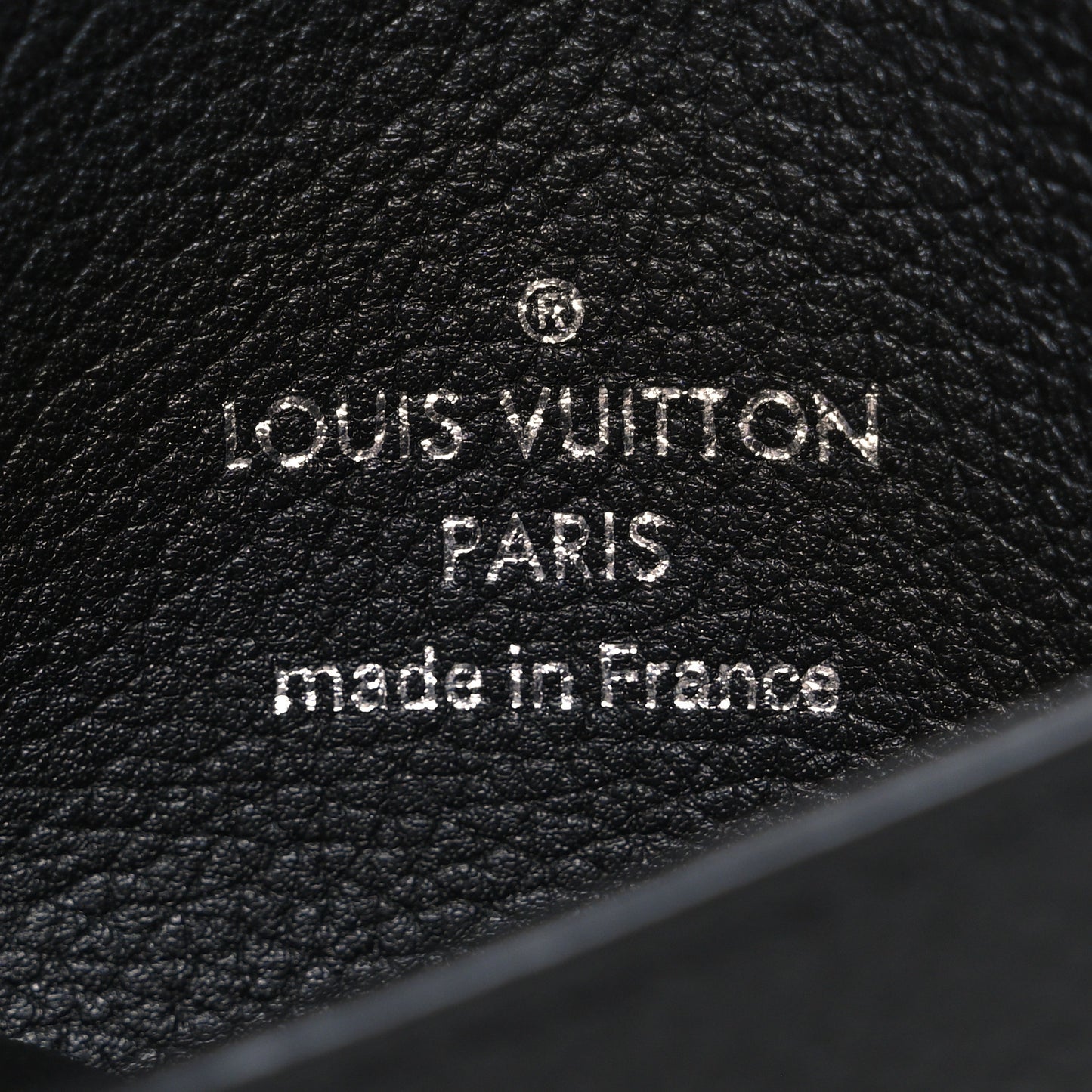 Calfskin LockMe II Compact Wallet Black