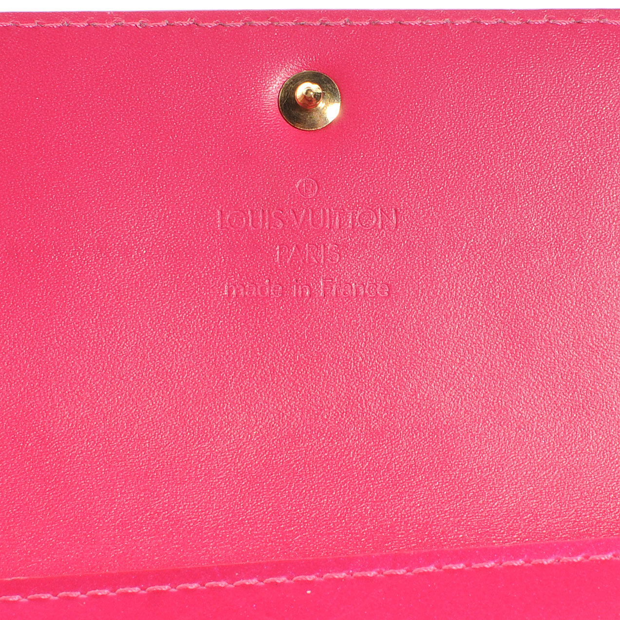 Louis Vuitton Vernis Sarah Wallet Fuchsia 7 of 8