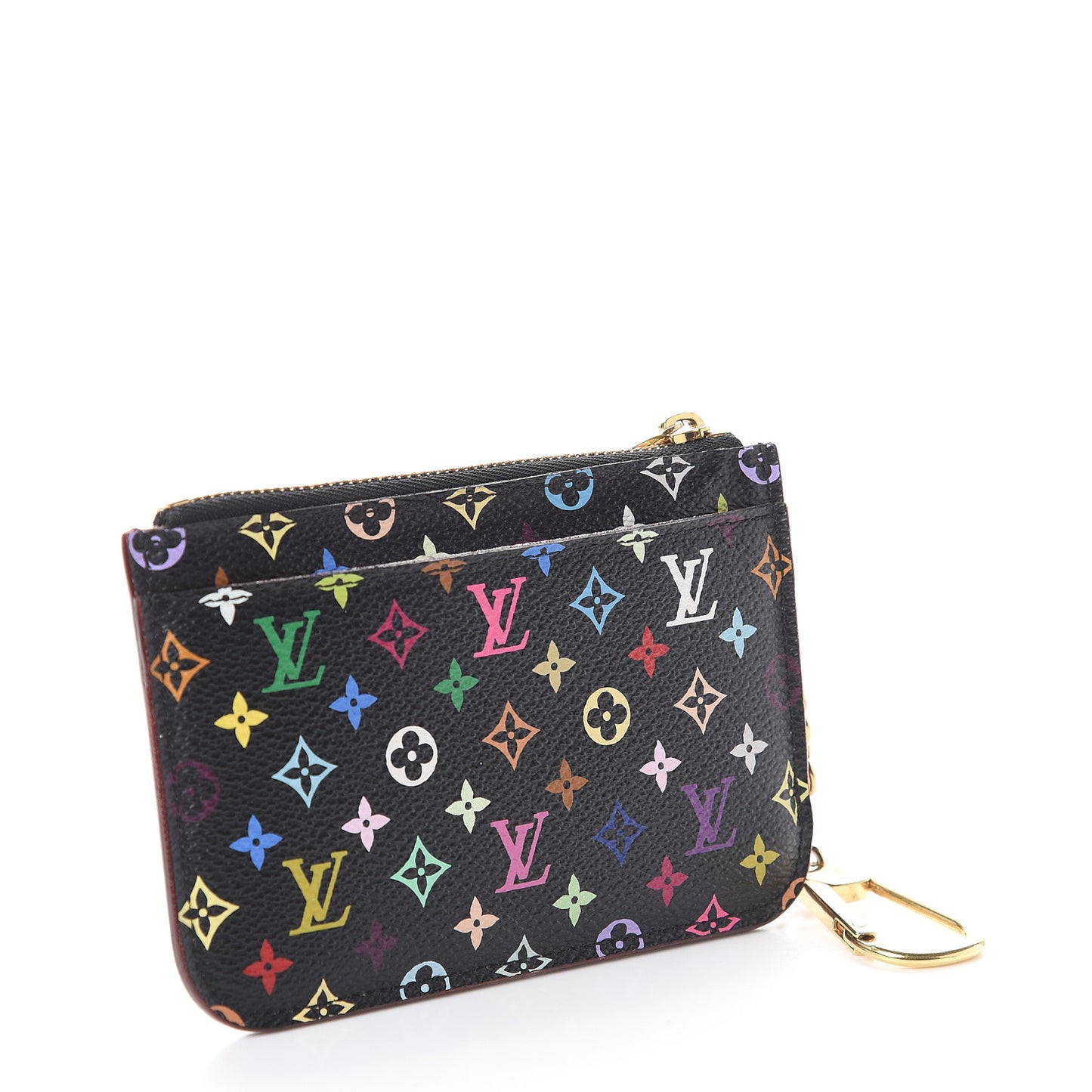Monogram Multicolor Key Pouch Black Grenade