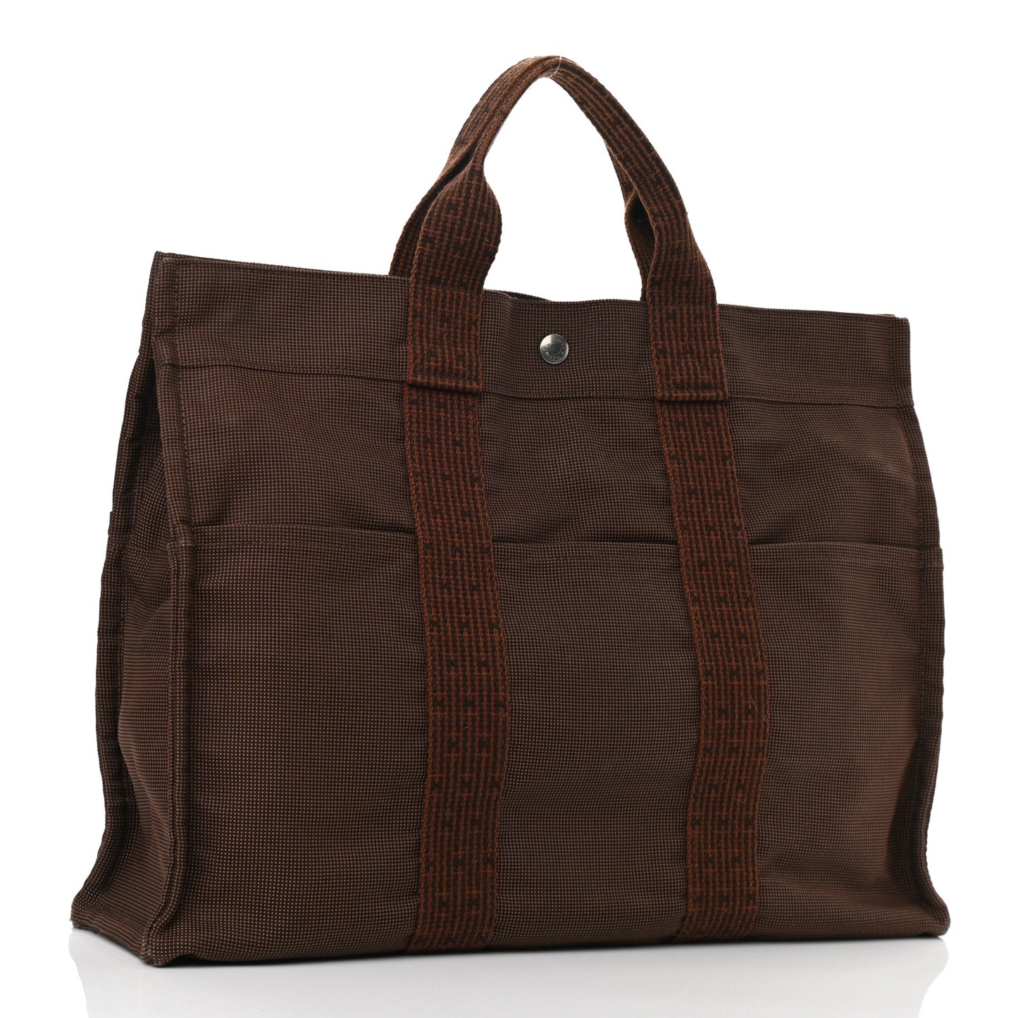 Canvas Herline GM Tote Brown