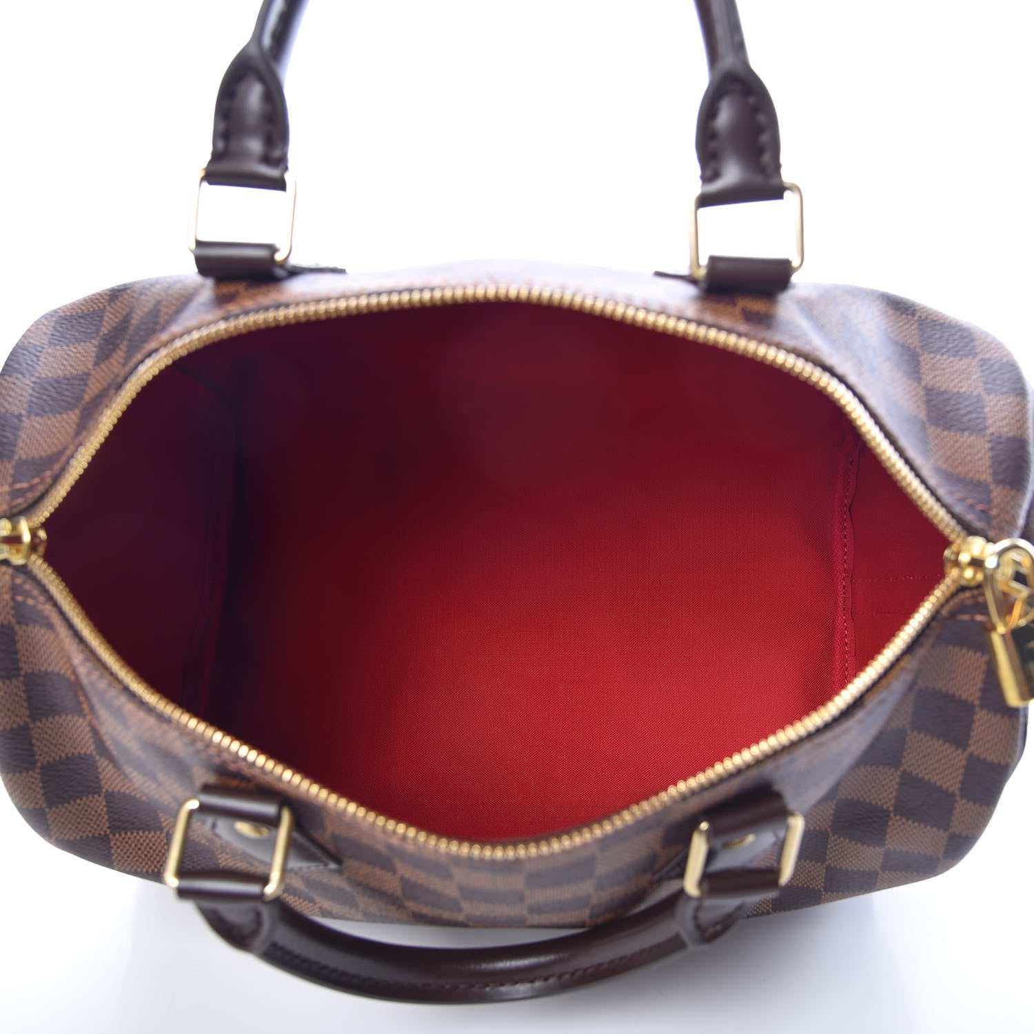 Louis Vuitton Damier Ebene Speedy Bandouliere 30 8 of 9