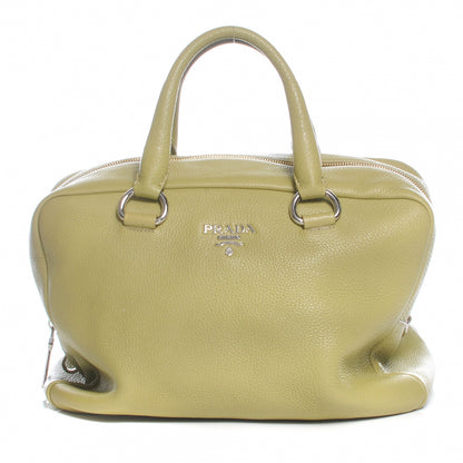 Prada Vitello Daino Satchel Cedro 1 of 7
