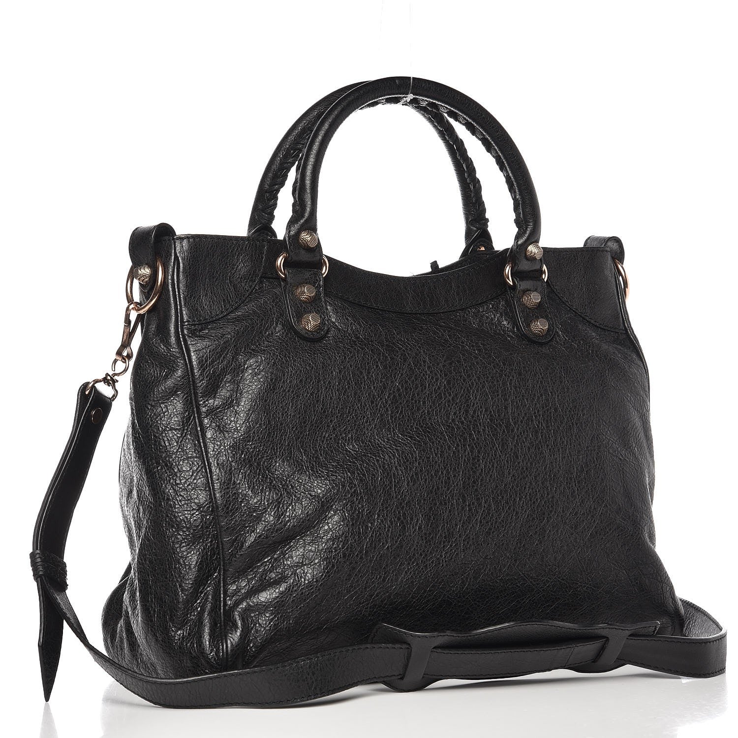 Balenciaga Agneau Giant 12 Rose Gold Hardware Velo Black 3 of 9