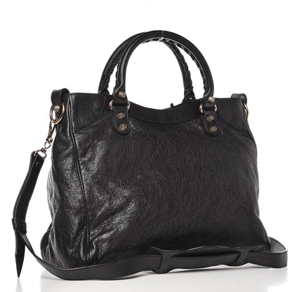 Balenciaga Agneau Giant 12 Rose Gold Hardware Velo Black 3 of 9