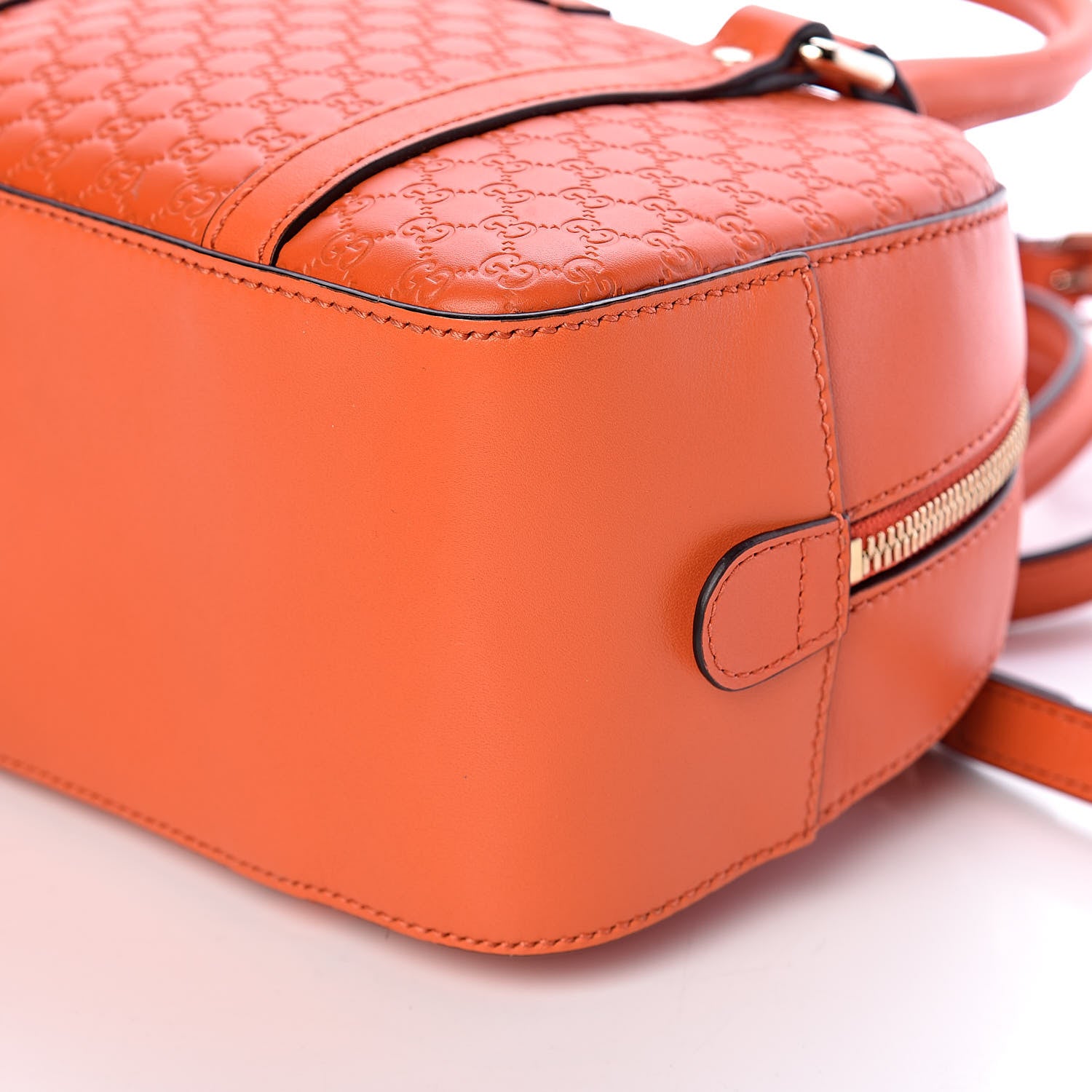 Gucci Soft Microguccissima Small Crossbody Bag Sun Orange 11 of 11