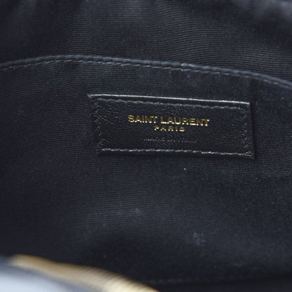 Saint Laurent Calfskin Matelasse Monogram Lou Camera Bag Black 8 of 10