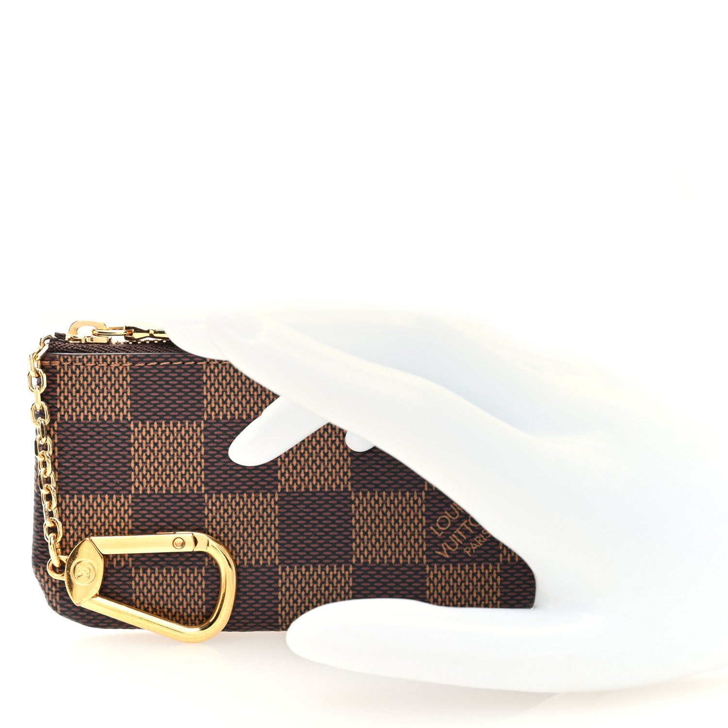 Louis Vuitton Damier Ebene Key Pouch 2 of 7