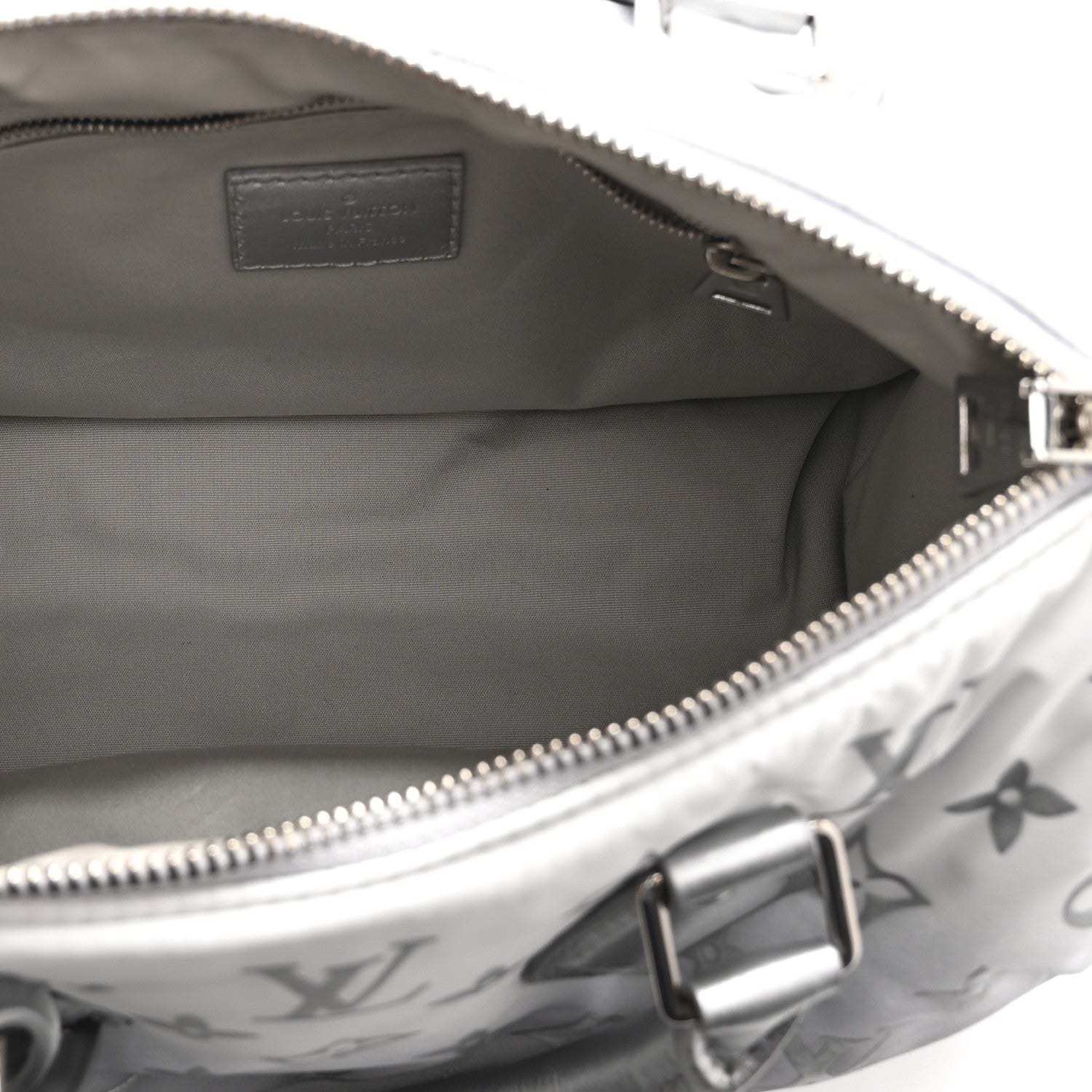 Louis Vuitton Nylon Monogram Gradient LV Snow Speedy Bandouliere 25 Frost 5 of 9
