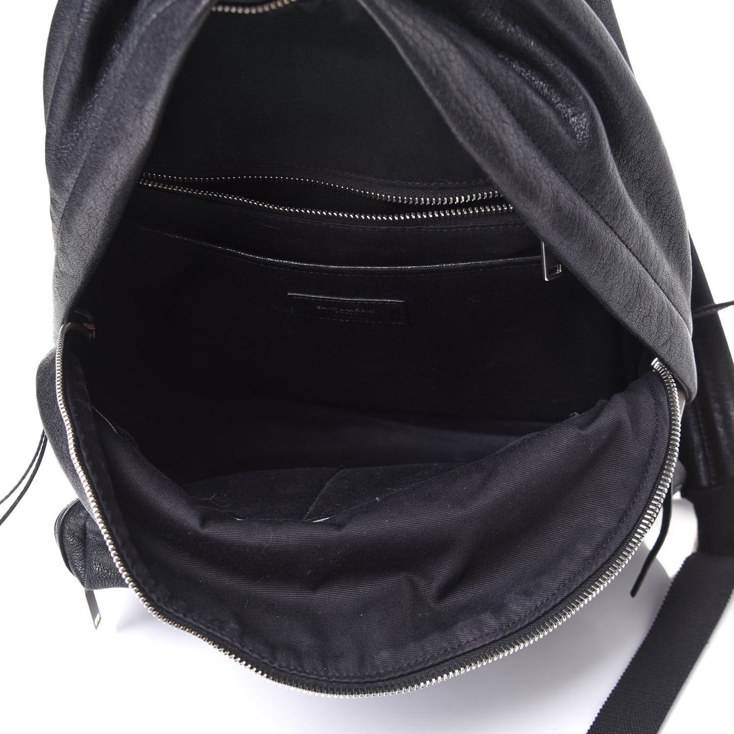 Lambskin Mini Toy City Backpack Black