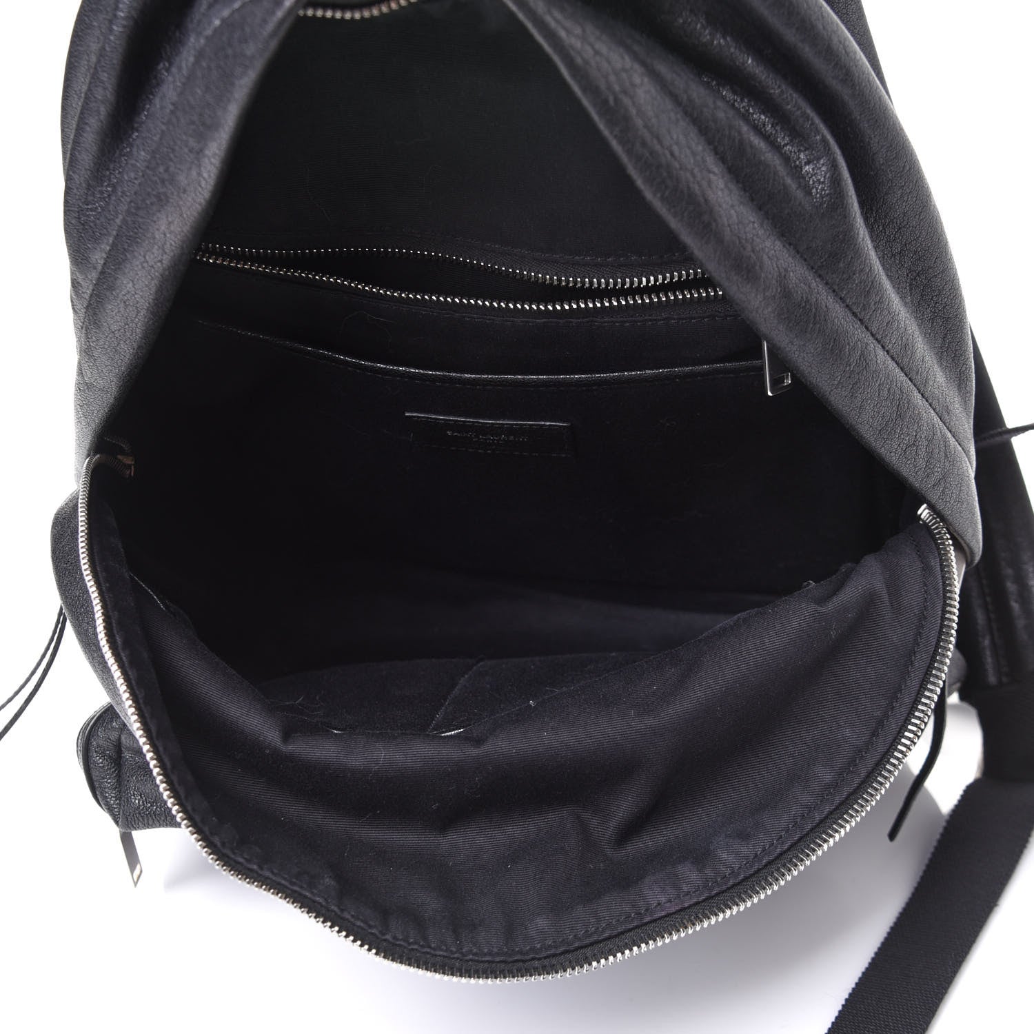 Saint Laurent Lambskin Mini Toy City Backpack Black 4 of 4