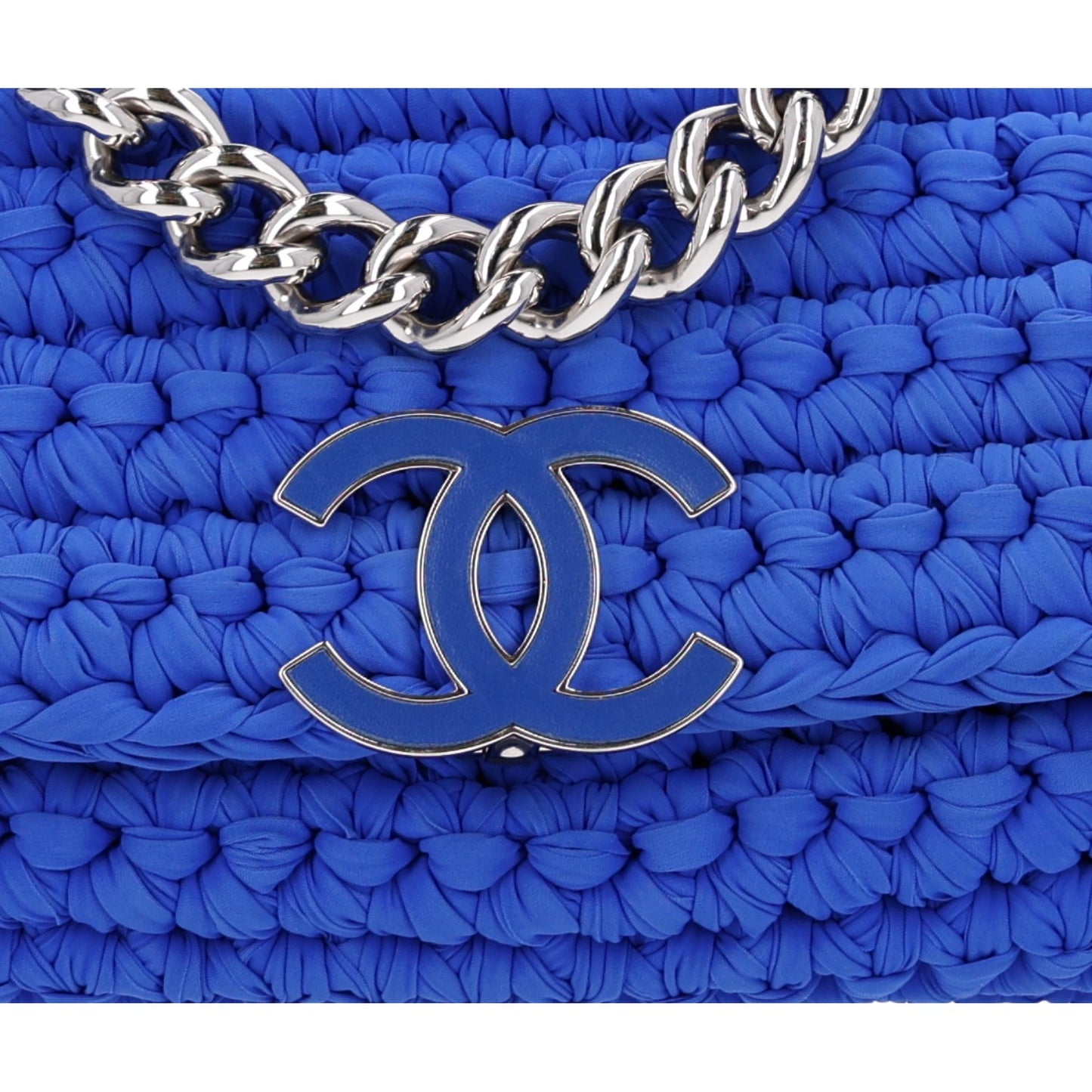Woven Fabric Single Flap Blue