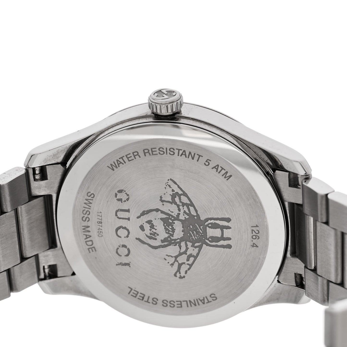 Stainless Steel 38mm G-Timeless Two Tone Bee Quartz Watch