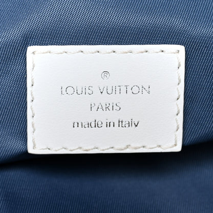 Louis Vuitton Hickory Stripes Denim Monogram Watercolor Sac Marin Blue 5 of 8