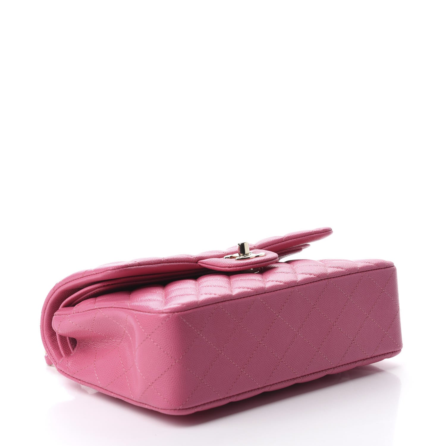Chanel Caviar Quilted Small Double Flap Pink 4 of 10