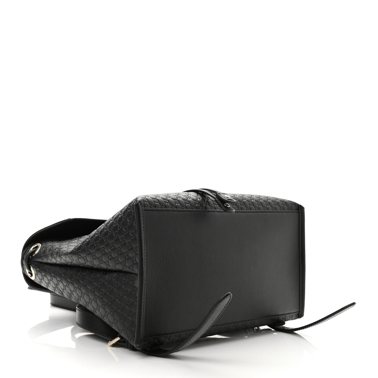 Microguccissima Drawstring Backpack Black