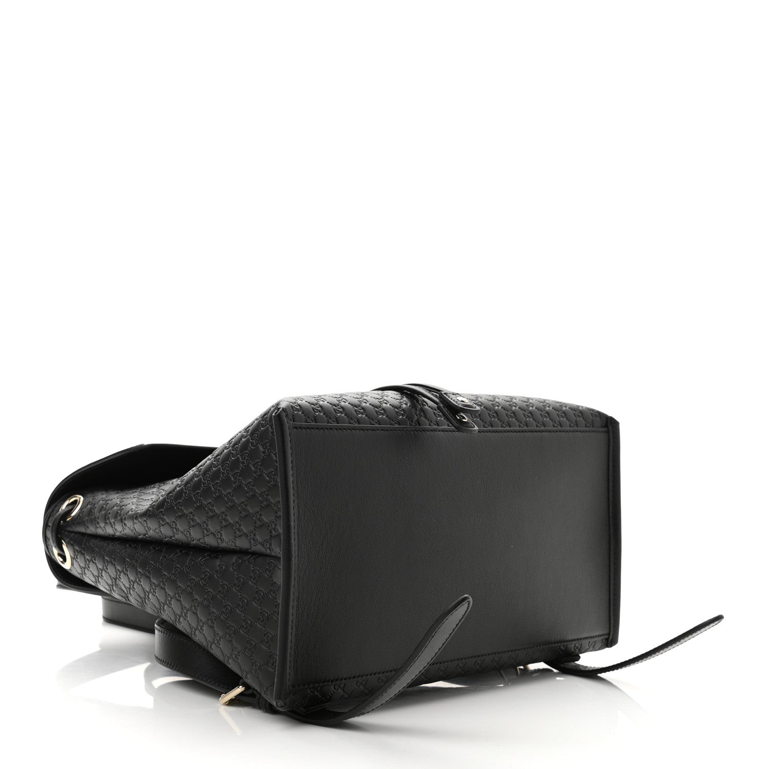 Gucci Microguccissima Drawstring Backpack Black 4 of 11