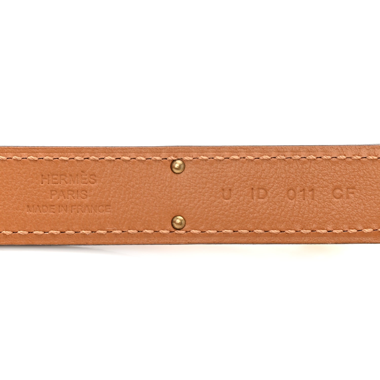 Hermes Epsom Kelly Belt Gold 3 of 3