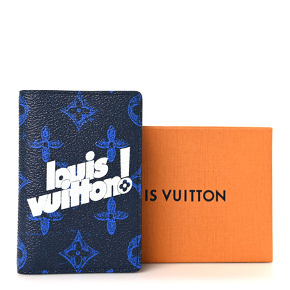 Louis Vuitton Vintage Monogram Everyday LV Pocket Organizer Blue 7 of 7
