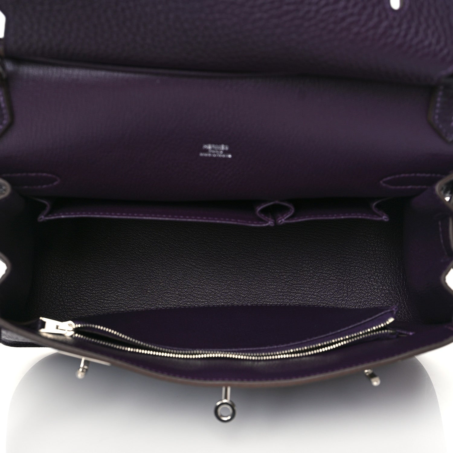 Hermes Taurillon Clemence Jypsiere 28 Raisin 5 of 10