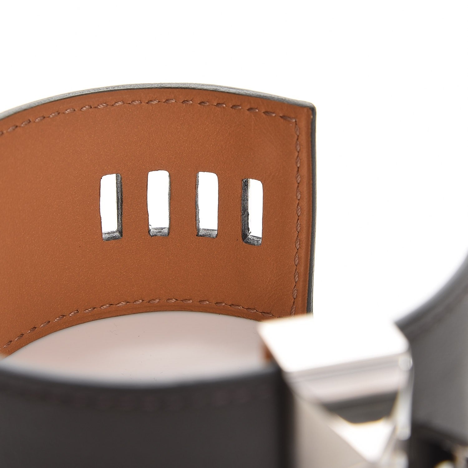 Hermes Swift Collier de Chien CDC Bracelet S Graphite 4 of 8