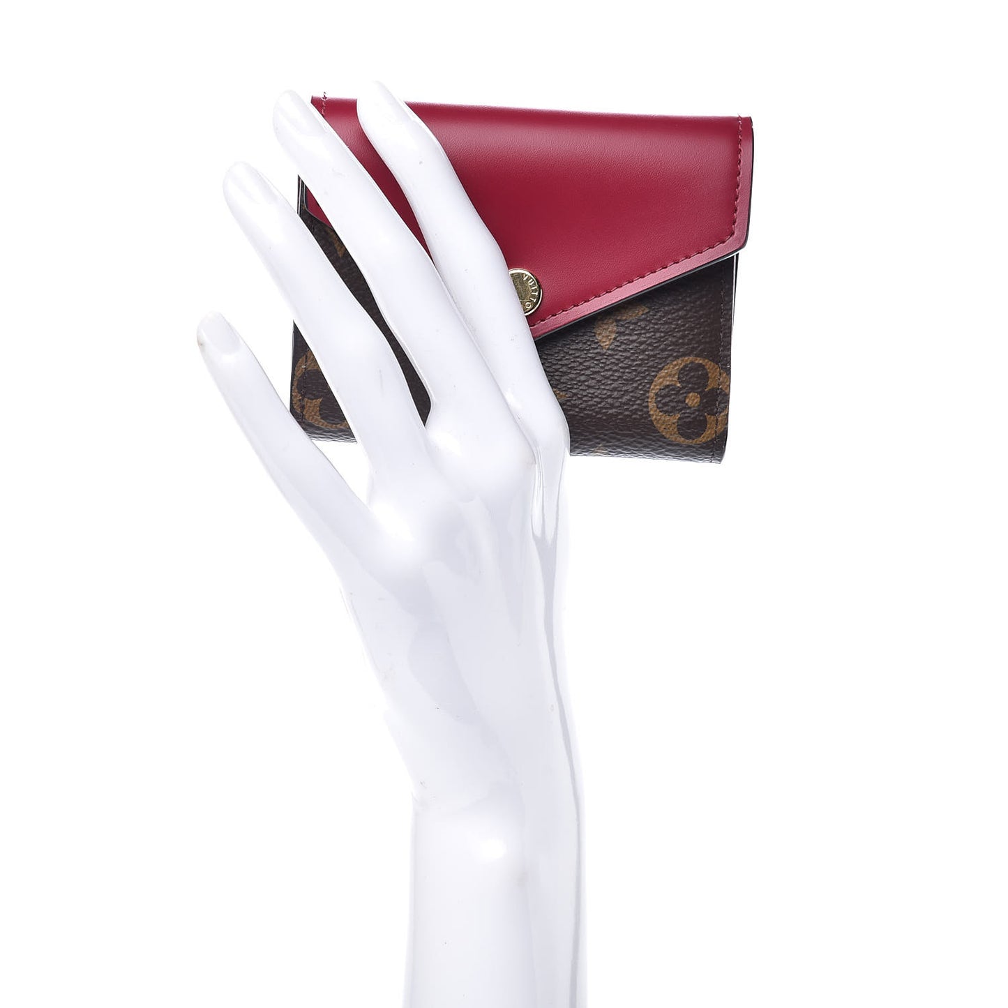 Monogram Zoe Wallet Fuchsia