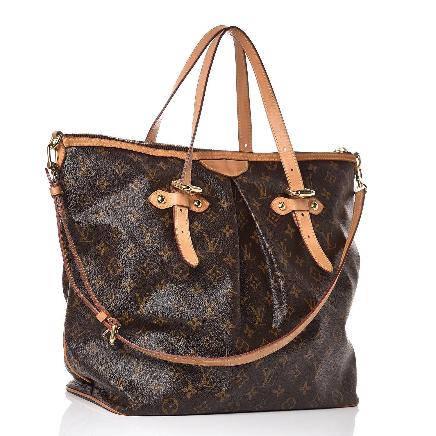 Louis Vuitton Monogram Palermo GM 4 of 22