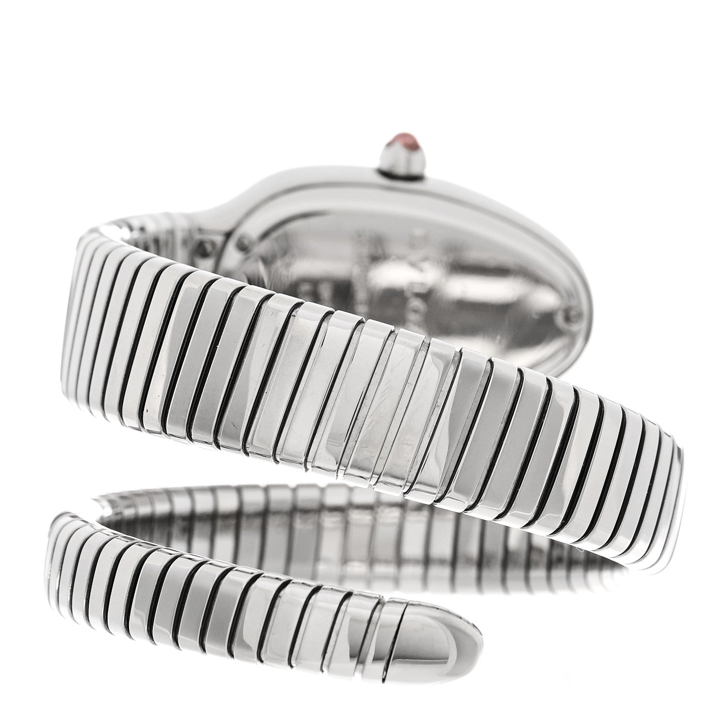 Bulgari Stainless Steel 35mm Serpenti Tubogas Quartz Watch 3 of 4
