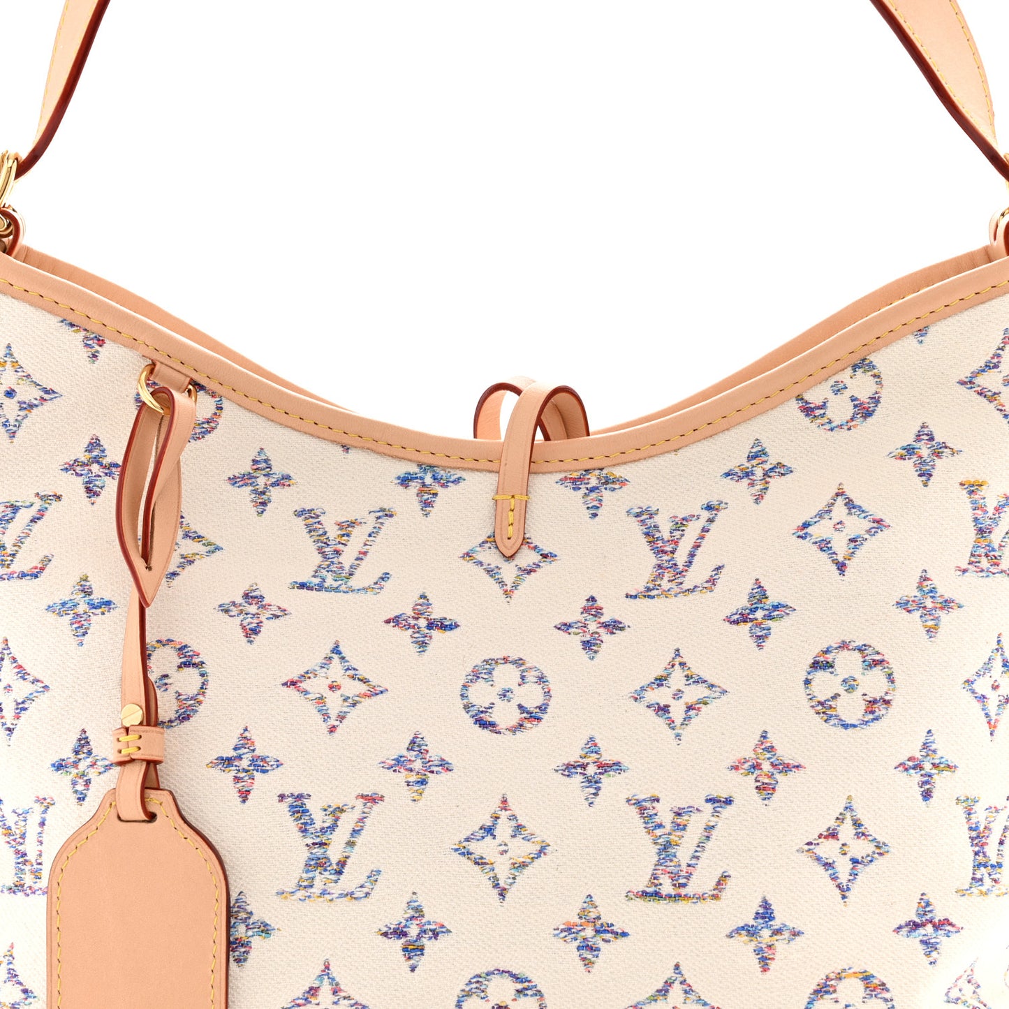 Monogram Jacquard CarryAll PM Multicolor Beige