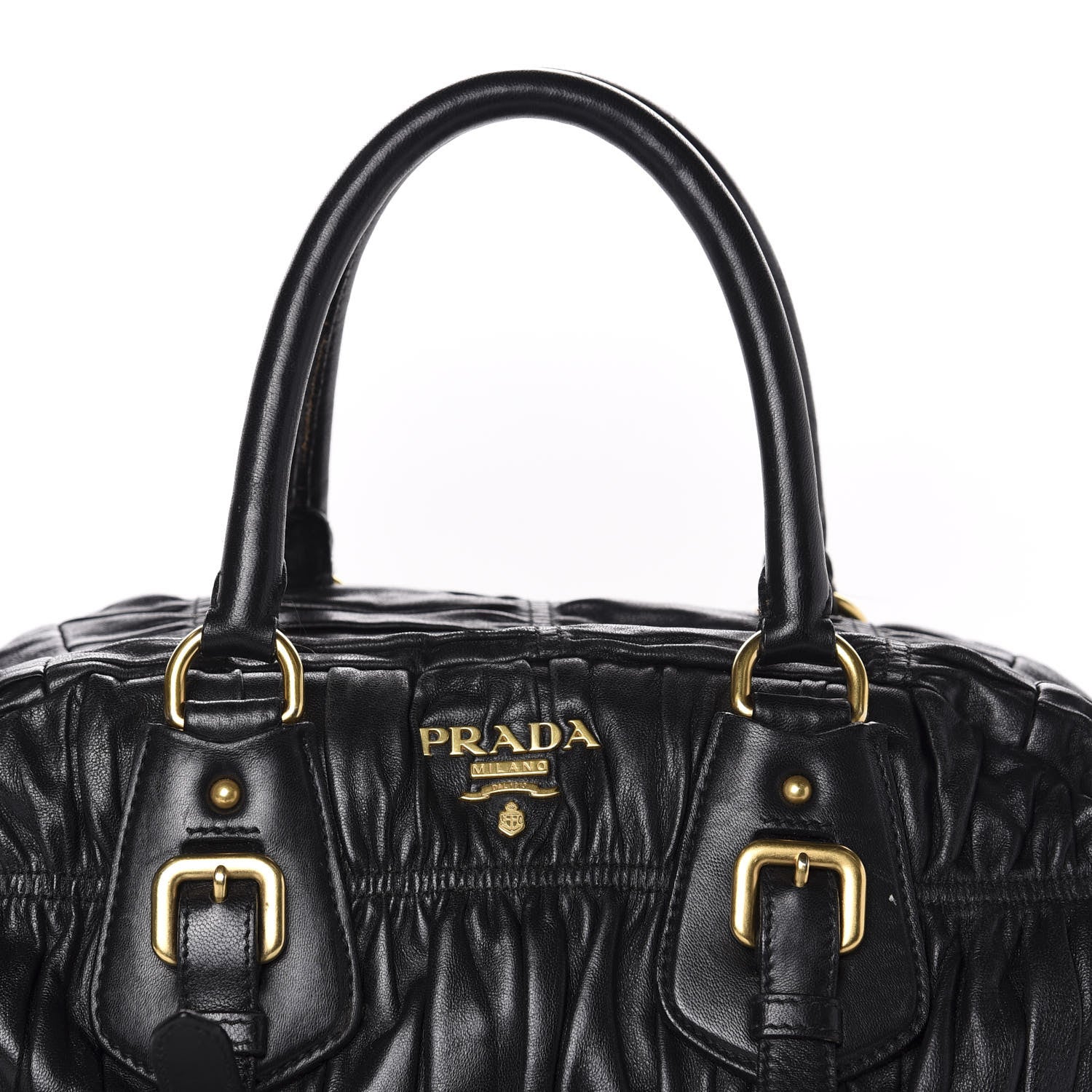 Prada Nappa Gaufre Tote Black 19 of 19