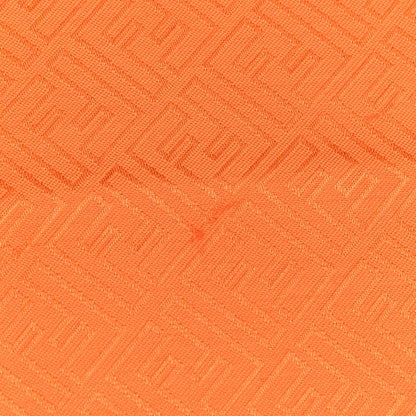 Fendi Wool Silk FF Shawl Orange 6 of 7
