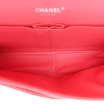Chanel Patent Quilted Jumbo Double Flap Pink 5 of 12
