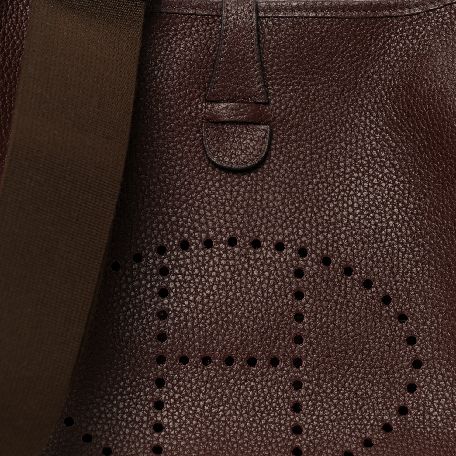 Hermes Taurillon Clemence Evelyne III PM Bordeaux 9 of 11