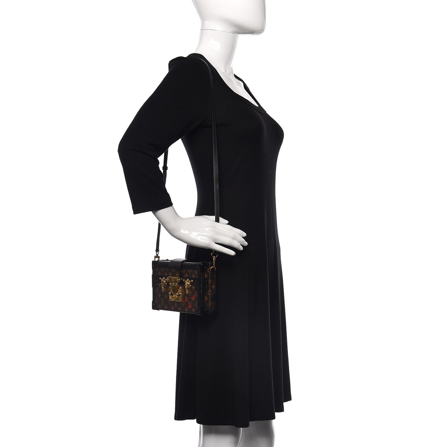 Monogram Petite Malle Black