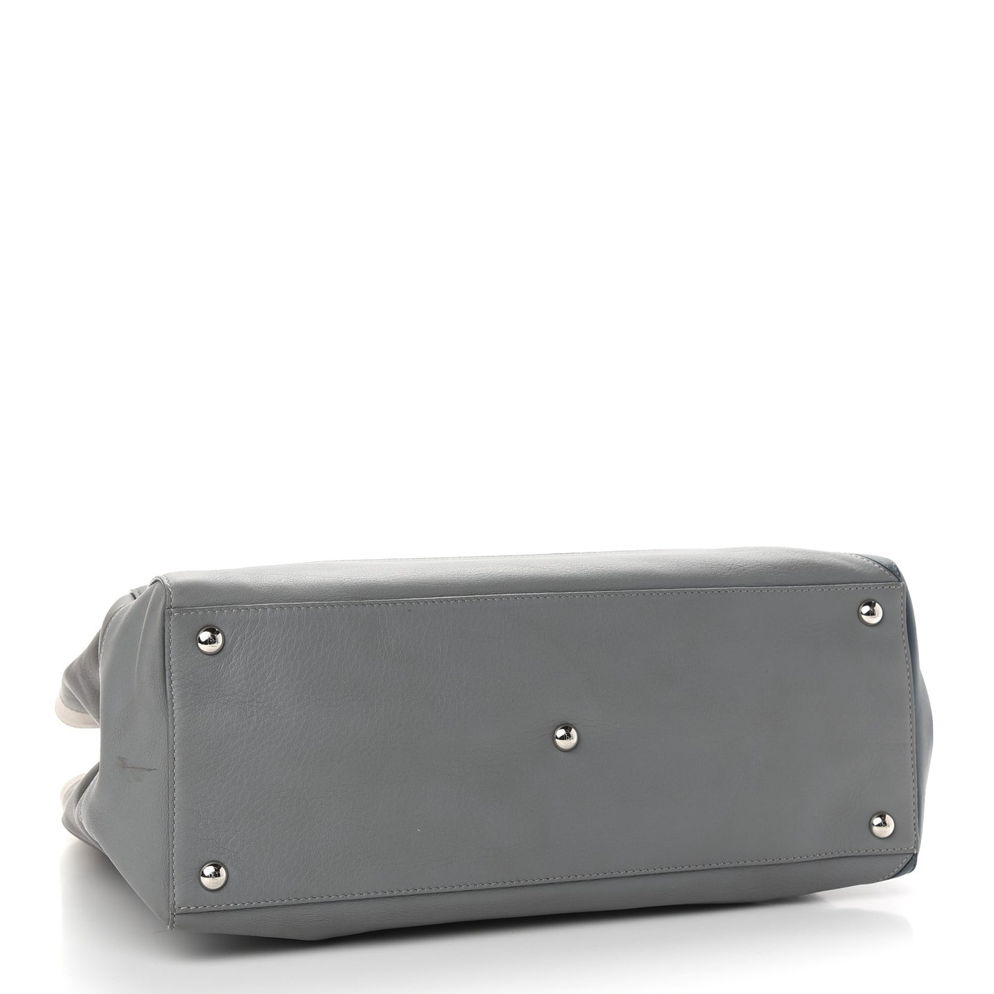 Calfskin Colorblock Regular 2Jours Tote Multicolor