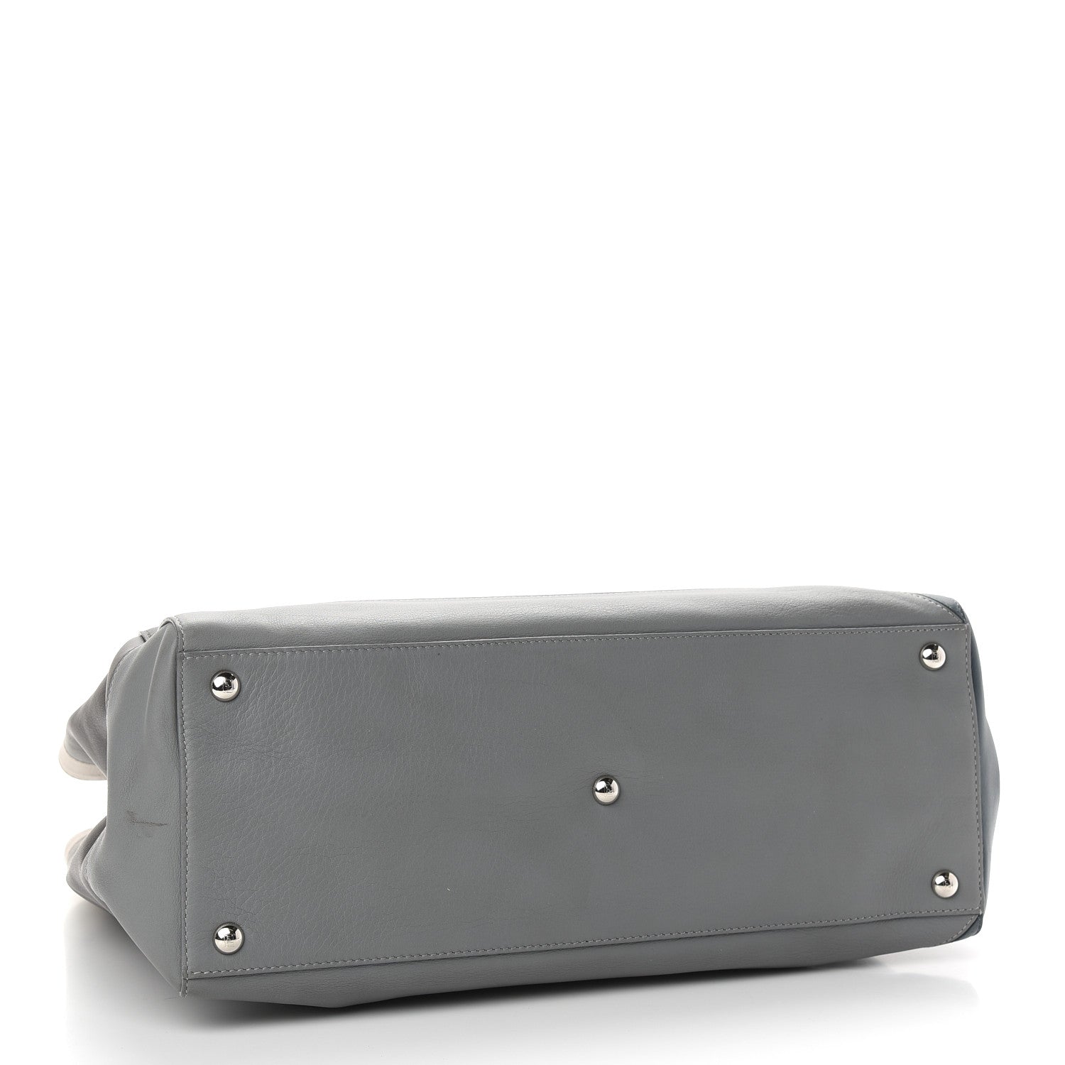 Fendi Calfskin Colorblock Regular 2Jours Tote Multicolor 3 of 9