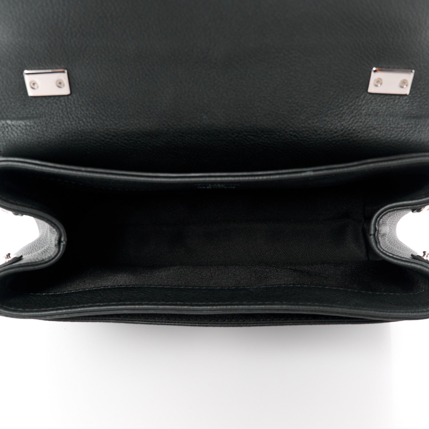 Louis Vuitton Calfskin Lockme II Chain Bag BB Black 5 of 10