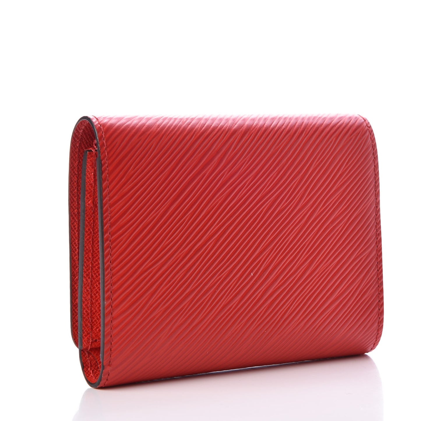 Epi Twist Compact Wallet Red