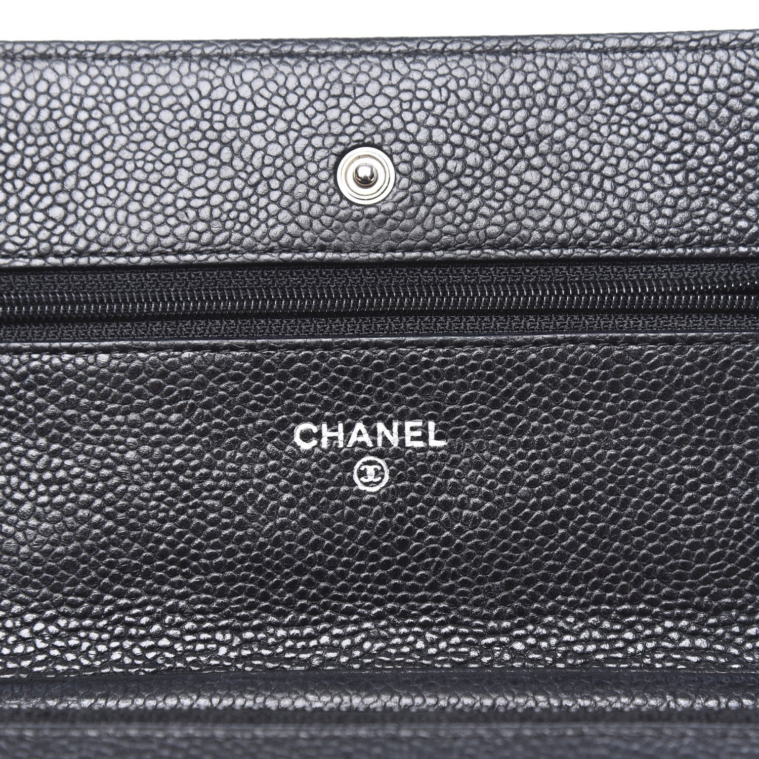 Chanel Caviar Quilted Wallet On Chain WOC Black 5 of 11