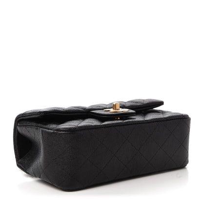 Chanel Caviar Quilted Mini Top Handle Rectangular Flap Black 4 of 11