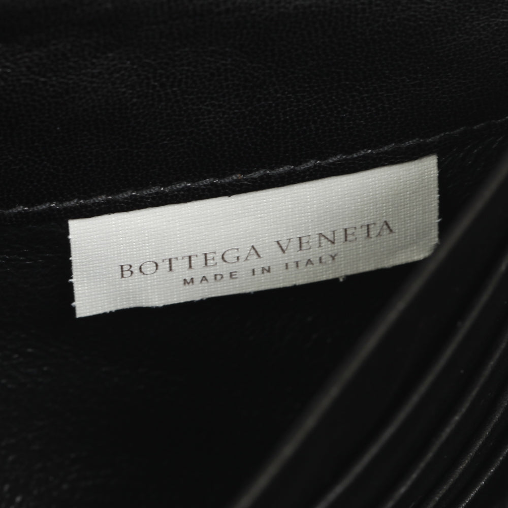 Bottega Veneta Ayers Snakeskin Continental Wallet Nero 8 of 9