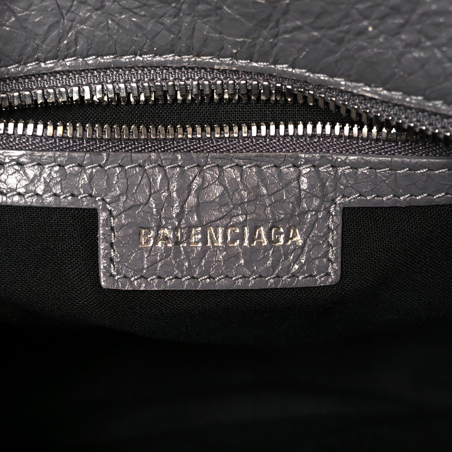 Agneau Arena Neo Cagole Handbag XS Dark Grey