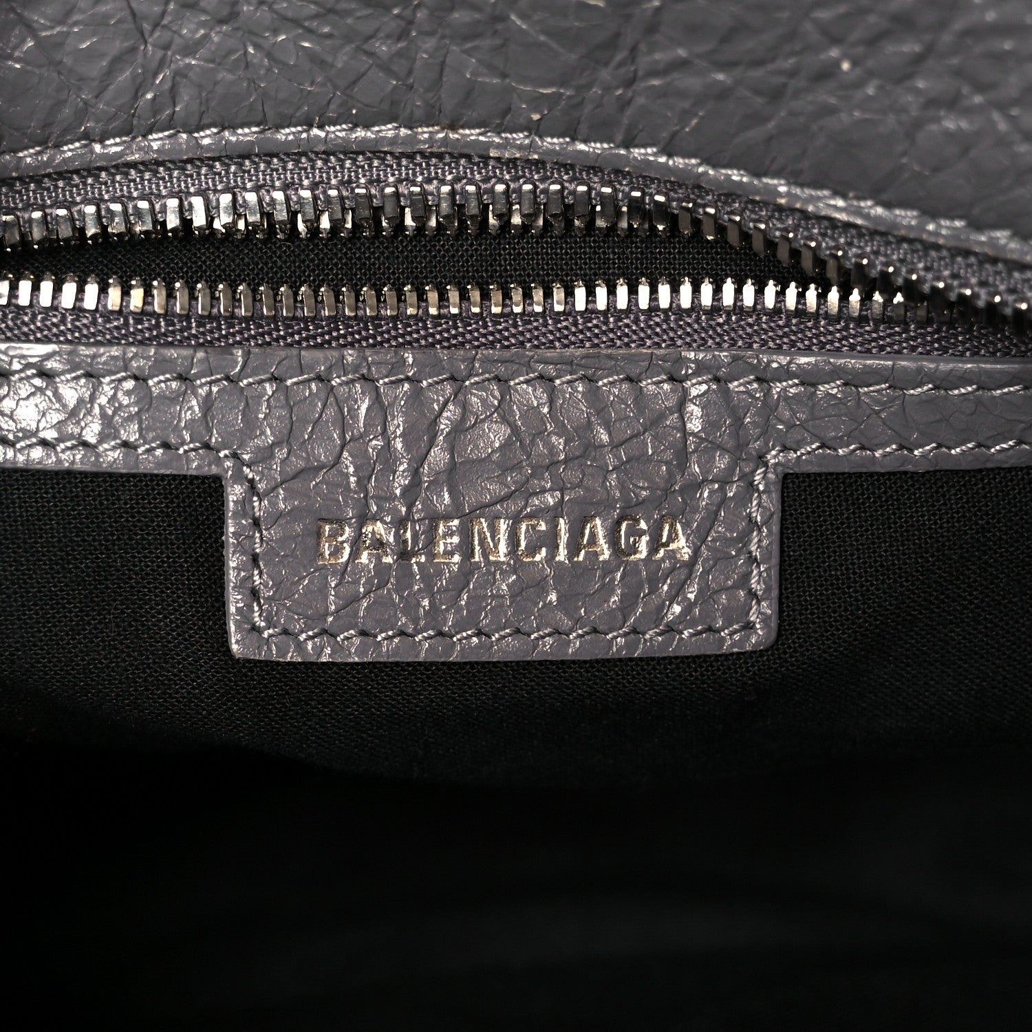 Balenciaga Agneau Arena Neo Cagole Handbag XS Dark Grey 7 of 11