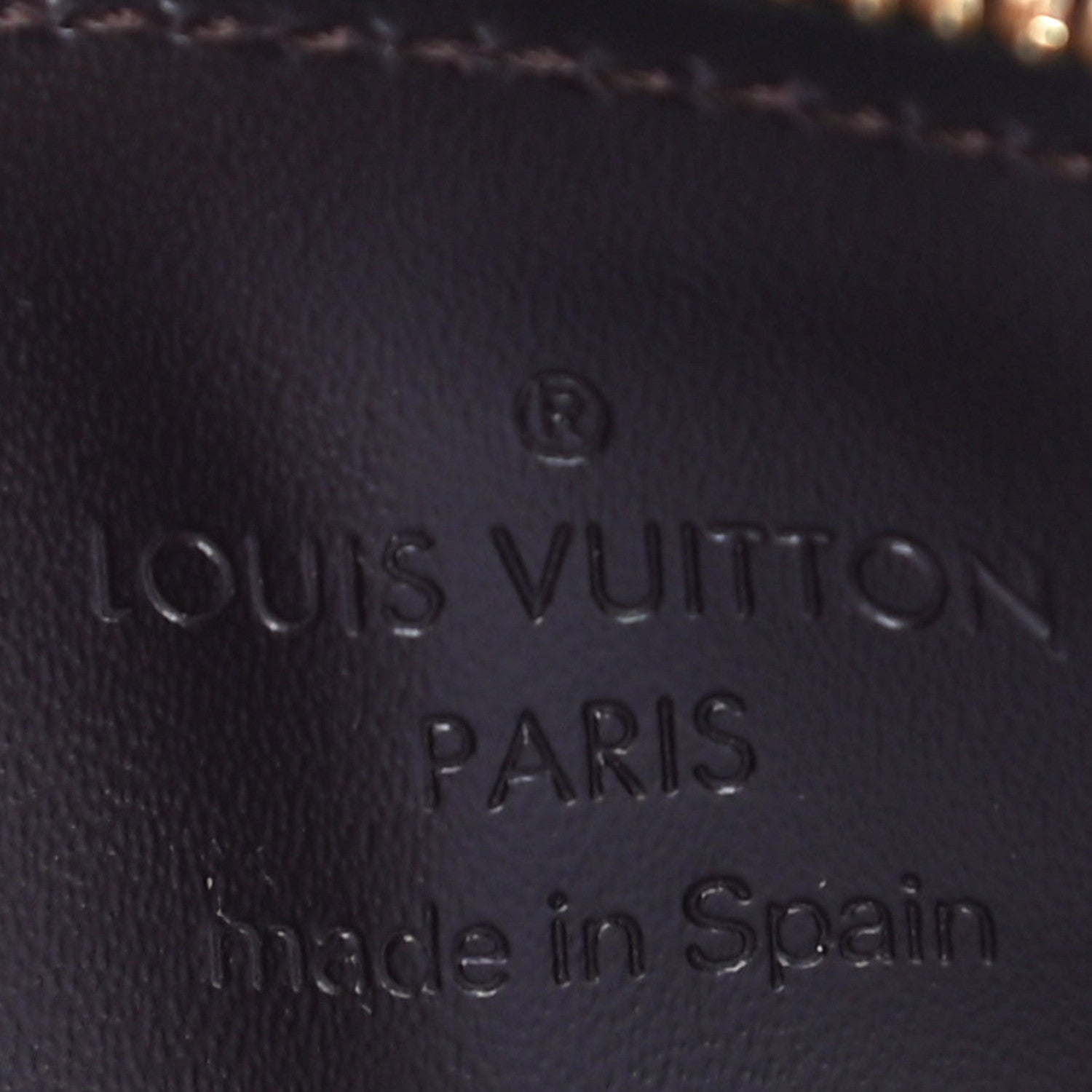 Louis Vuitton Vernis Key Pouch Amarante 6 of 11