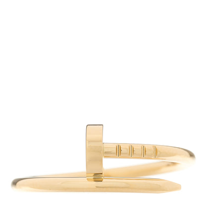 Cartier 18K Yellow Gold Small Juste Un Clou Ring 54 6.75 1 of 5